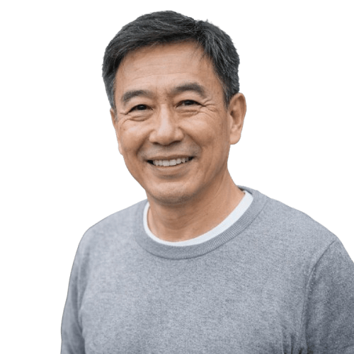 Portret van tevreden klant David Chen uit Veenendaal